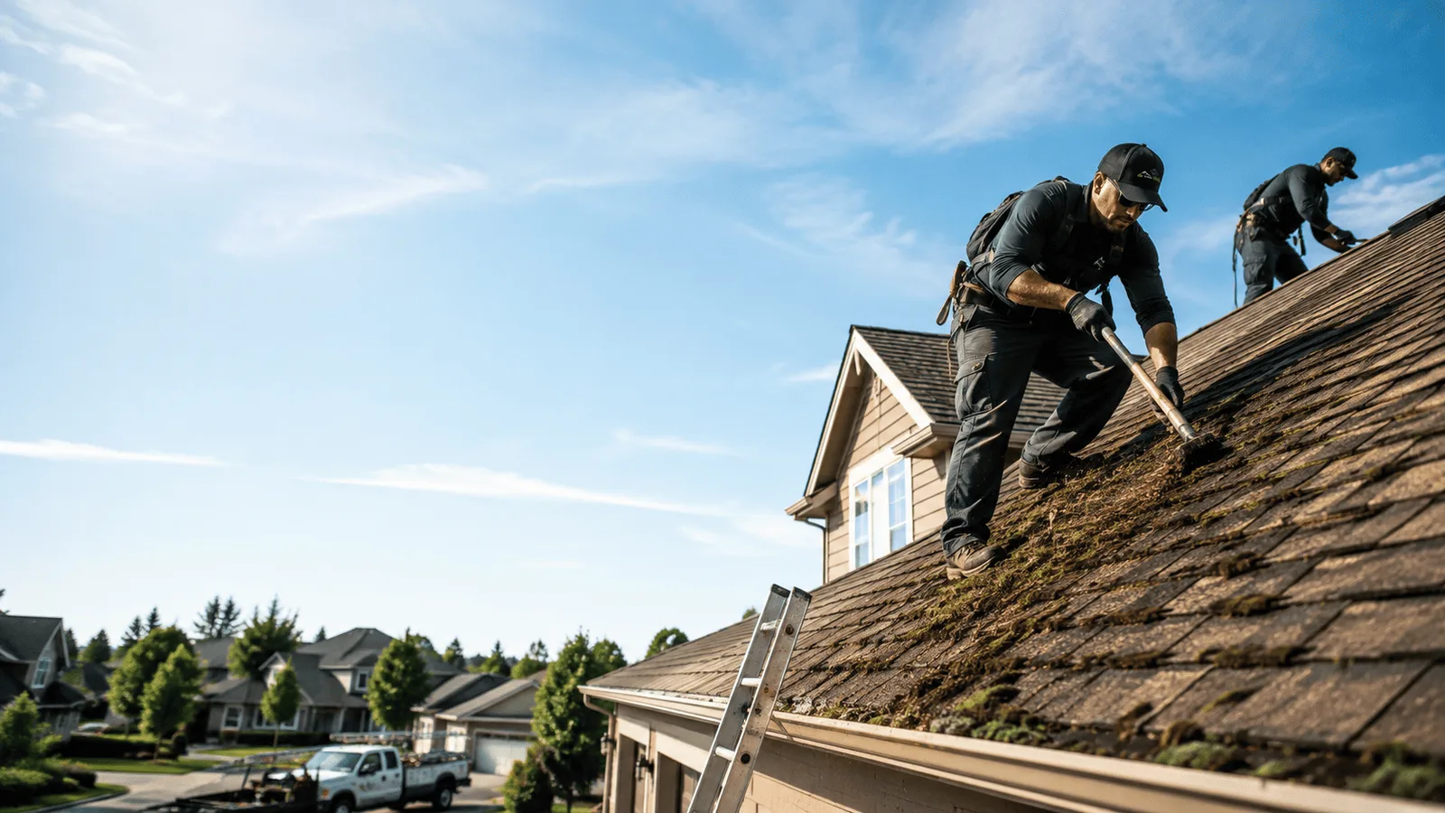Roof Moss Removal in Weddington, NC near me